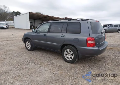 2002 Toyota Highlander V6 z USA, uszkodzony, nr VIN JTEGF21A820046934